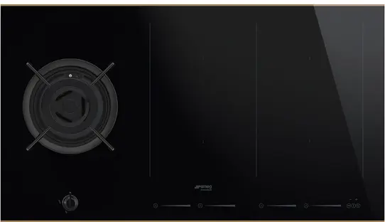 Комбинированная панель SMEG PM6912WLDR Комбинированная панель SMEG PM6912WLDR