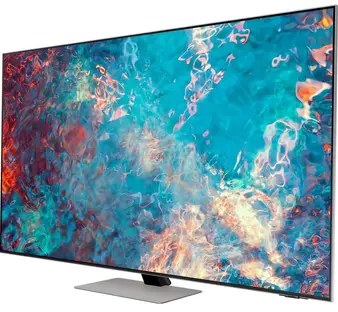 Телевизор Samsung  75" (191 см) 2021 черная передняя панель с серебристым основанием Samsung QE75QN85AAUXRU фото 2