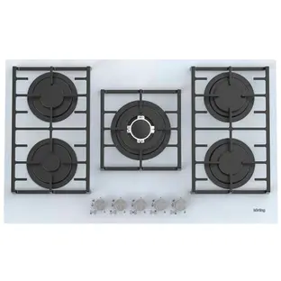 Газовая стеклянная варочная панель Korting HGG 9835 CTW фото 1 Газовая стеклянная варочная панель Korting HGG 9835 CTW фото 1