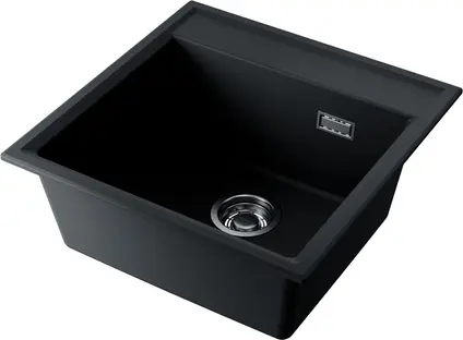 Кухонная мойка OMOIKIRI Daisen 51-BL Artgranit/черный (арт.4997303) фото 2