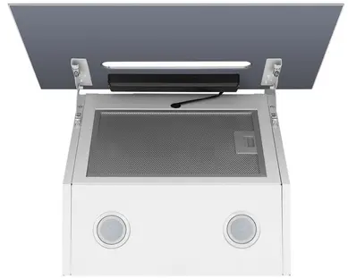 Вытяжка Maunfeld MOON 60 Glass White/ Inox Insert фото 3 Вытяжка Maunfeld MOON 60 Glass White/ Inox Insert фото 3