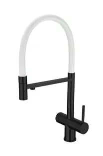 Смеситель Emar ЕС - 7024WHT Black Смеситель Emar ЕС - 7024WHT Black