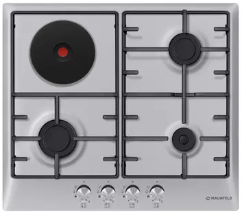 Встраиваемая комбинированная варочная панель MAUNFELD EEHS.64.3CS/KG