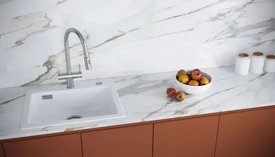 Мойка кухонная KUCHENSTERN TOPKERAM 60 302KB30 Керамический черный фото 2