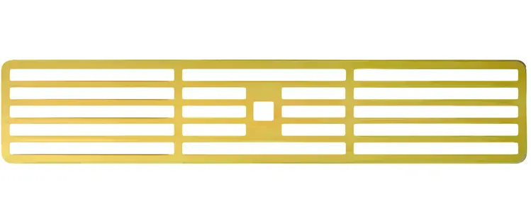 Решетка для варочной поверхности с вытяжкой Kuppersbusch ZUB 99092 Gold фото 1
