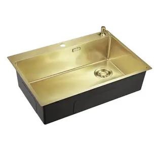 Мойка Emar EMB-660(TOP) PVD Matt Gold фото 1