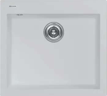 Мойка кухонная KUCHENSTERN OBEN 60 204WH20 Белый фото 1