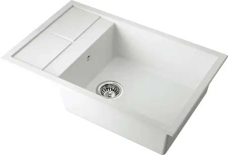 Мойка Omoikiri Sakaime 78-LB-WH Tetogranit/белый(арт.4993903) фото 2 Мойка Omoikiri Sakaime 78-LB-WH Tetogranit/белый(арт.4993903) фото 2