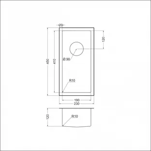 Мойка Emar EMB-126A PVD Nano Dark фото 2