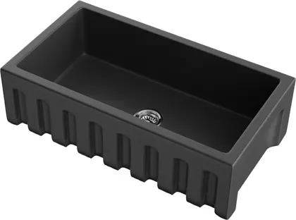 Кухонная мойка OMOIKIRI Mikura 83-BL Natceramic/черный (арт.4997081) фото 2 Кухонная мойка OMOIKIRI Mikura 83-BL Natceramic/черный (арт.4997081) фото 2