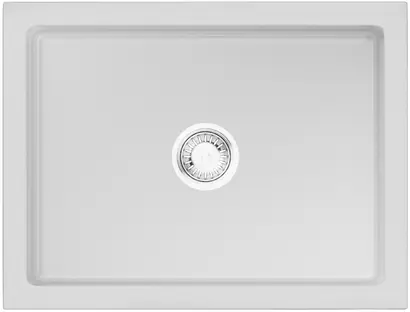 Кухонная мойка OMOIKIRI Mikura 61-WH Glossy Natceramic/белый (арт.4993257) фото 1