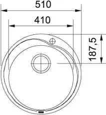 Мойка Franke ROX 610-41 3.5",кругл.,б/в (арт.101.0017.919) фото 3 Мойка Franke ROX 610-41 3.5",кругл.,б/в (арт.101.0017.919) фото 3