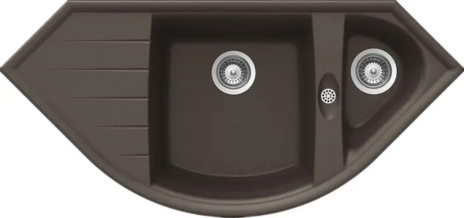 Мойка SCHOCK  Genius 90С  Cristalite мокка фото 1