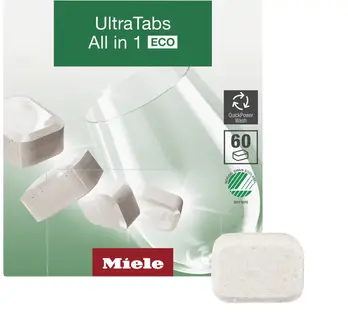Таблетки для посудомоечных машин Miele UltraTabs GS CL 0602 T E ECO, 60 шт в пачке фото 2