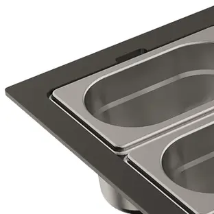 Контейнер Omoikiri DC-04-3-IN нержавеющая сталь фото 2 Контейнер Omoikiri DC-04-3-IN нержавеющая сталь фото 2
