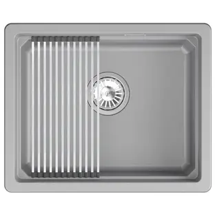 Мойка GRANULA Kitchen Space 5501iU, АЛЮМИНИУМ фото 2