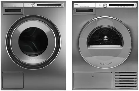 Asko Logic 4 (стиральная машина W4086C.T/3 + сушильная машина T408HD.T.P) фото 1
