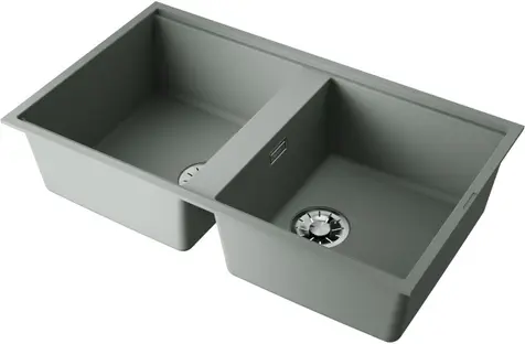 Мойка Omoikiri Kitagawa 83-2-U-WG Artceramic/wind green (арт.4993253) фото 1
