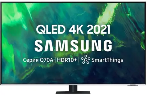 Телевизор Samsung 75" (191 см) 2021 темно-серый Samsung QE75Q70AAU фото 2 Телевизор Samsung 75" (191 см) 2021 темно-серый Samsung QE75Q70AAU фото 2