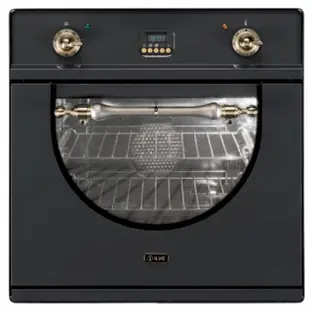 Духовой шкаф ILVE 600 AMP/MX графит, ручки хром