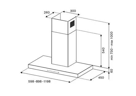 Вытяжка Bertazzoni KT90P1AXT фото 3 Вытяжка Bertazzoni KT90P1AXT фото 3