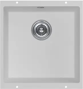 Мойка кухонная KUCHENSTERN UNDER 50 100WH10 Белый фото 1