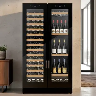 Холодильник винный CASO WineChef Duo 122 Black фото 3 Холодильник винный CASO WineChef Duo 122 Black фото 3