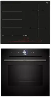 Bosch (духовой шкаф HSG7361B1 + варочная панель PXE601DC1E)