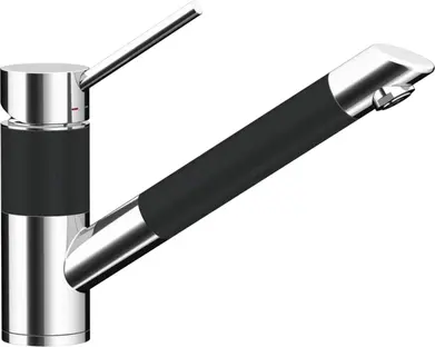 Смеситель Schock SC-200-D , Cristadur , выдвижной излив хром/магма фото 1 Смеситель Schock SC-200-D , Cristadur , выдвижной излив хром/магма фото 1