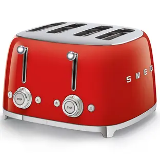 Тостер Smeg TSF03RDEU фото 1 Тостер Smeg TSF03RDEU фото 1