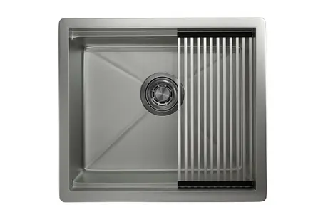 Мойка GRANULA Kitchen Space 5045U, СТАЛЬ САТИН фото 2