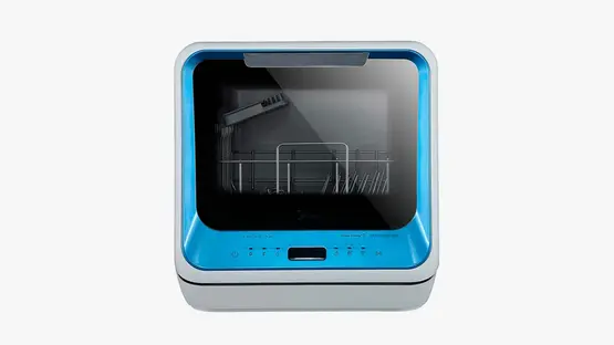 Отдельностоящая посудомоечная машина Midea MCFD 42900 BL MINI фото 2 Отдельностоящая посудомоечная машина Midea MCFD 42900 BL MINI фото 2