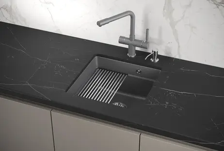 Мойка GRANULA Kitchen Space 4501U, АЛЮМИНИУМ фото 3