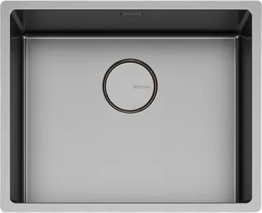 Мойка Falmec COMO 50 CM PVD GUN METAL (FLUSH/TOPMOUNT/UNDERMOUNT) фото 1