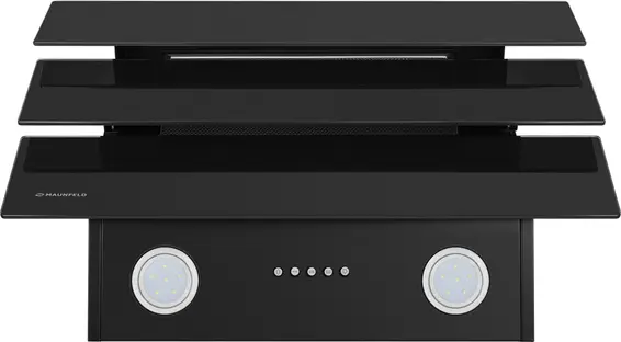 Вытяжка Maunfeld CASCADA PUSH 60 Glass Black фото 3 Вытяжка Maunfeld CASCADA PUSH 60 Glass Black фото 3