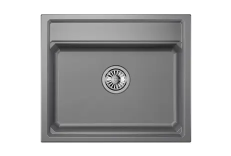 Мойка GRANULA Kitchen Space 6003, АЛЮМИНИУМ фото 2