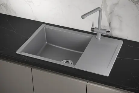 Мойка GRANULA Estetica 7807, АЛЮМИНИУМ фото 3