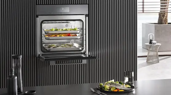 Встраиваемая комби-пароварка Miele DGC 7860 GRGR фото 3