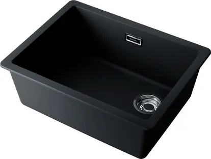 Кухонная мойка OMOIKIRI Kata 56-U/I-BL Side Artgranit/черный (4997583) фото 2