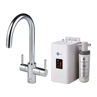 Смеситель InSinkErator J хром + бак с фильтром и кипячением фото 1 Смеситель InSinkErator J хром + бак с фильтром и кипячением фото 1