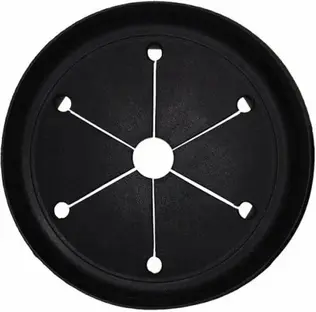Резиновый рассекатель для 3-х болтовой горловины Bone Crusher 22-0002B-00