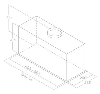 Встраиваемая вытяжка Elica LANE SENSOR BL MAT/A/72 фото 2 Встраиваемая вытяжка Elica LANE SENSOR BL MAT/A/72 фото 2