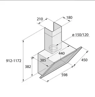 Вытяжка Asko CD4634G фото 3
