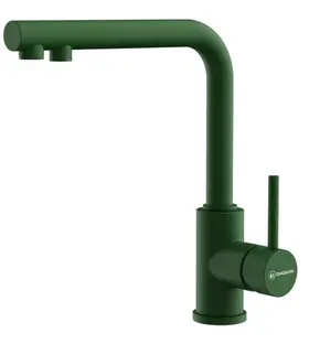 Смеситель Omoikiri Nakagawa 2 Plus-RG латунь/Royal green фото 1