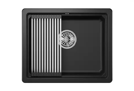Мойка GRANULA Kitchen Space 5501U, ЧЁРНЫЙ фото 2