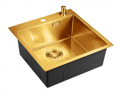 Мойка Emar EMB-117A PVD Nano Golden фото 1