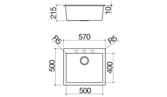 Мойка кухонная Barazza 1LSO61N фото 2