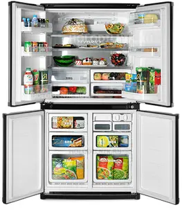 Холодильник Sharp SJ-F96SPBK фото 2 Холодильник Sharp SJ-F96SPBK фото 2