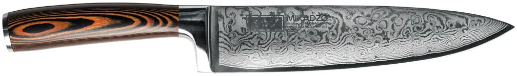 Нож "Шеф" Damascus Suminagashi