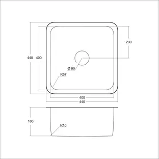 Мойка Emar EMB-127A PVD Nano Satine фото 2